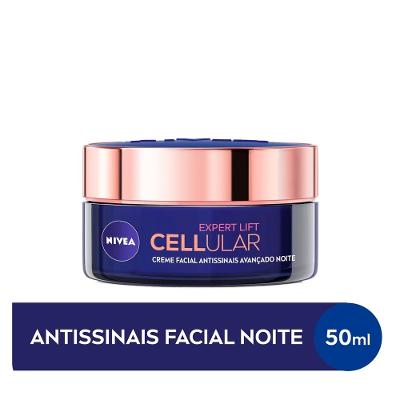 Creme Facial Antissinais Avançado Nivea Cellular Expert Lift Noite 50ml
