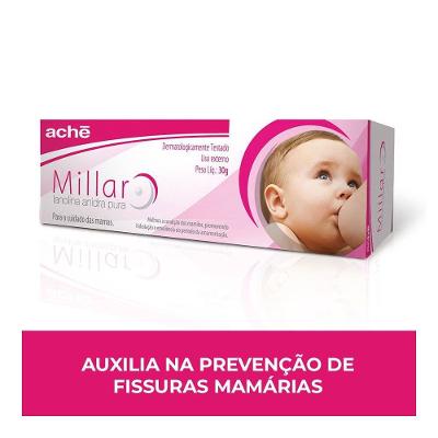 Creme Hidratante Para Seios Pomada Millar 30g