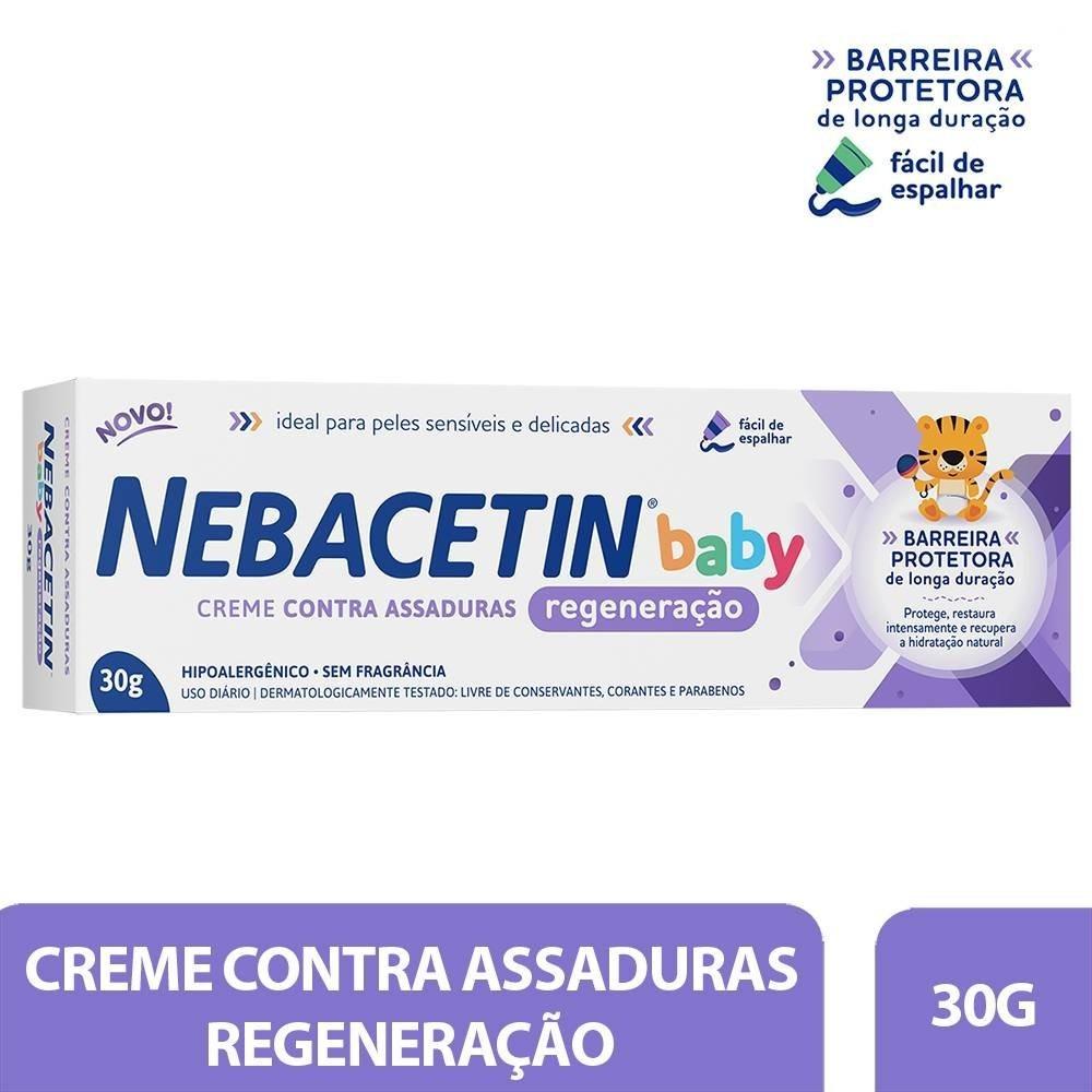 Creme Antiassaduras Nebacetin Baby Regeneração 30g - 2