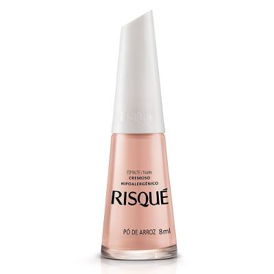 Esmalte Risque Cremoso Pó De Arroz