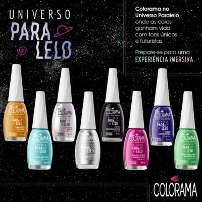 Esmalte Colorama Universo Paralelo Cor Amarelo Virtual 8ml
