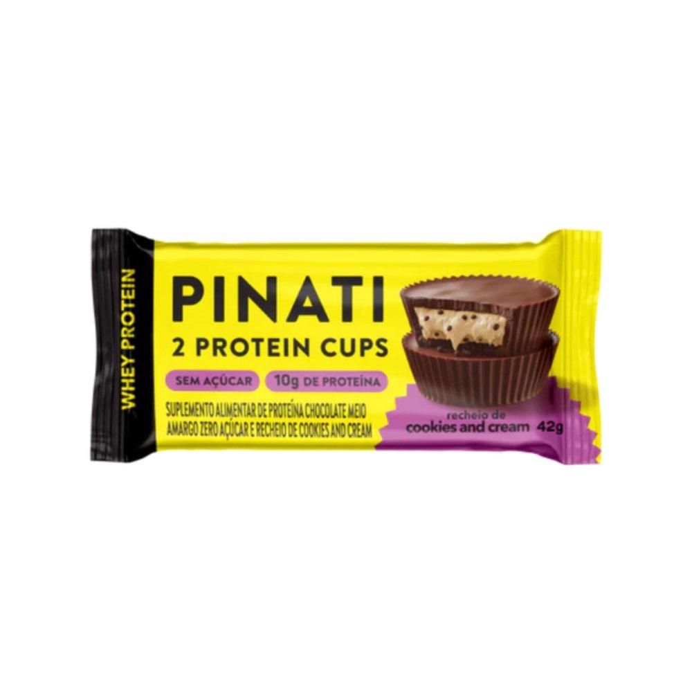 Pinati 2 Protein Cups Cookies And Cream 42g - 5