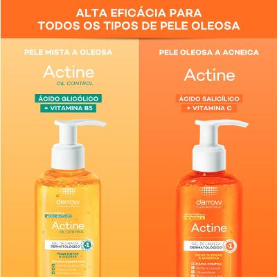 Gel De Limpeza Actine Oil Control 140g