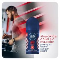 Desodorante Antitranspirante Nivea Men Roll On Dry Impact 50ml - 2