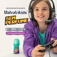 Desodorante Roll On Infantil Malvatrikids Sem Perfume 65ml - 2