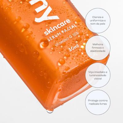 Sérum Facial Anti-idade Creamy Vitamina C 10% Antioxidante 30ml