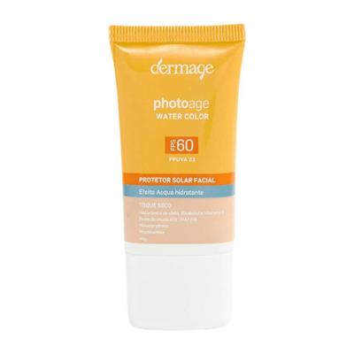 Protetor Solar Facial Dermage Photoage Water Fps 60 Color 40g