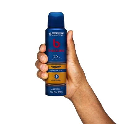 Desodorante Aerossol Antitranspirante Masculino Bozzano Extreme Sport 150ml