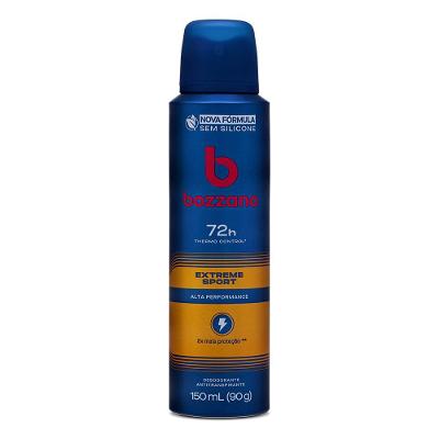 Desodorante Aerossol Antitranspirante Masculino Bozzano Extreme Sport 150ml