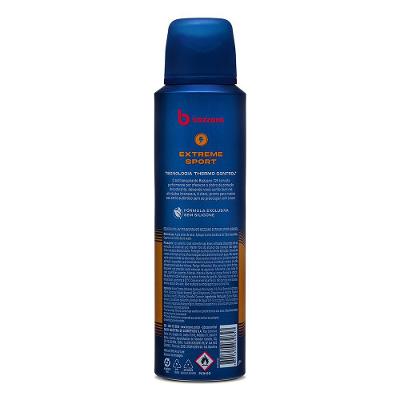 Desodorante Aerossol Antitranspirante Masculino Bozzano Extreme Sport 150ml
