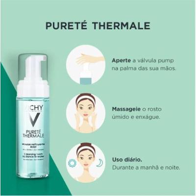 Espuma De Limpeza Facial Vichy Purete Thermale Esp 150ml