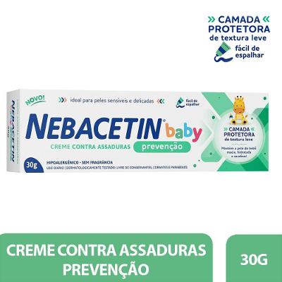 Creme Antiassaduras Nebacetin Baby Prevenção 30g