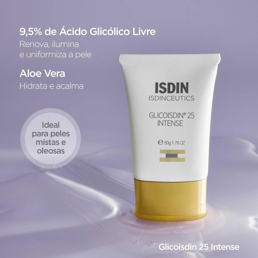 Gel Facial Isdin Com Ácido Glicólico Efeito Peeling Isdinceutics Glicoisdin 25 Intense 50g - 3