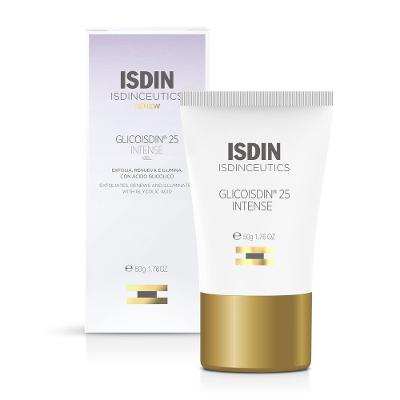 Gel Facial Isdin Com Ácido Glicólico Efeito Peeling Isdinceutics Glicoisdin 25 Intense 50g