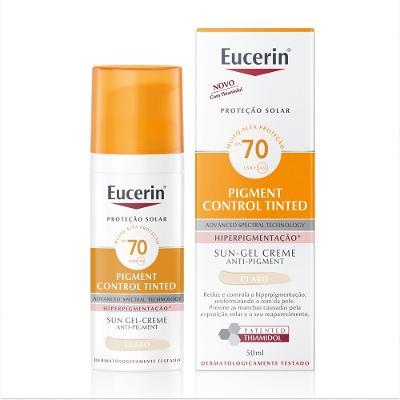 Protetor Solar Facial Eucerin Antimanchas Cor Clara Fps70 50ml