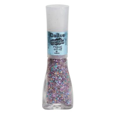 Esmalte Dailus Glitter Peguei Em Off 8ml