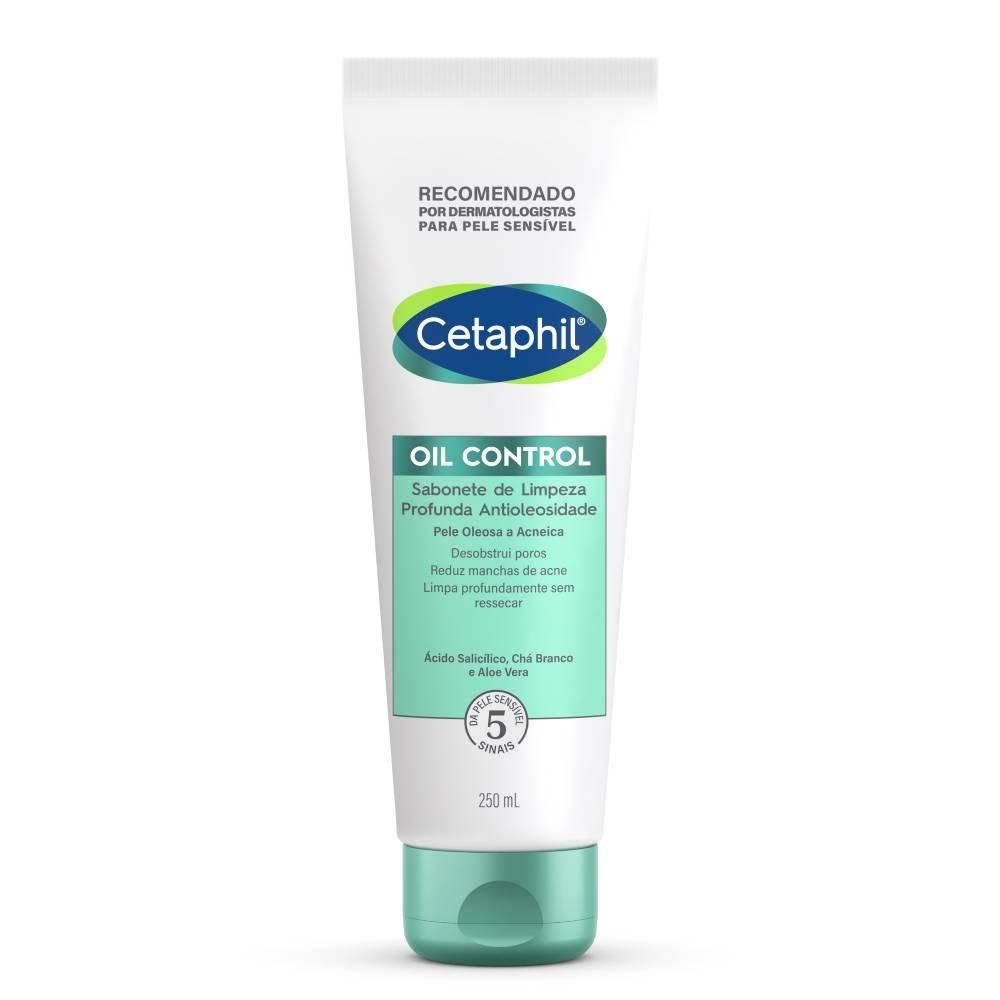  Sabonete De Limpeza Profunda Cetaphil Oil Control Anti Oleosidade 250 Ml - 1