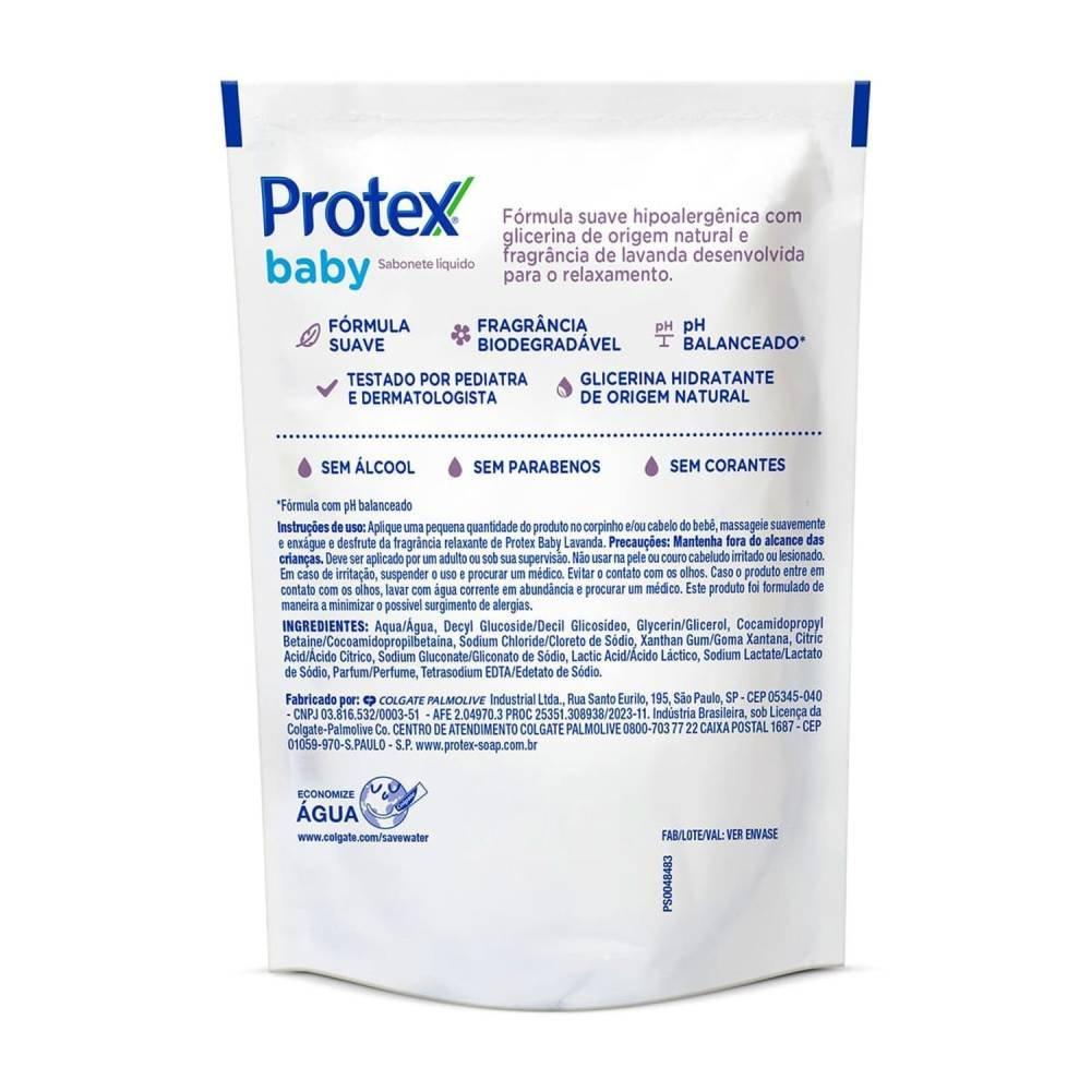 Sabonete Líquido Protex Baby Lavanda Refil 380ml - 3