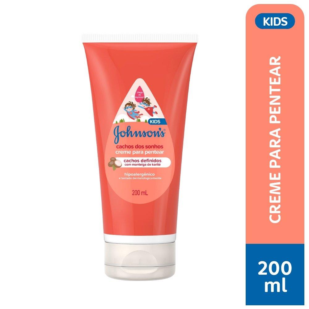 Creme Para Pentear Johnsons Kids Cachos Dos Sonhos 200ml - 3
