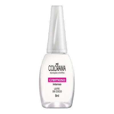 Esmalte Colorama Cremeso Leite De Coco Bl