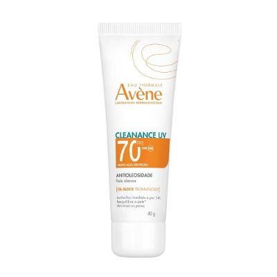 Protetor Solar Facial Avène Cleanance Uv Antioleosidade Fps70 40g