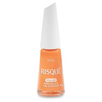 Esmalte Risqué Antes Sol Que Mal Iluminada Cremoso 8ml
