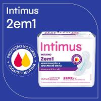 Absorvente Externo Intimus 2 Em 1 Noturno Com Abas - 8 Unidades - 2