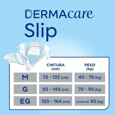 Fralda Adulta Tena Slip Dermacare Eg 16 Unidades