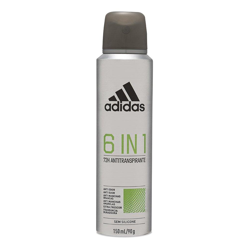 Desodorante Antitranspirante Aerossol Adidas Masculino 6 In 1 150ml - 5