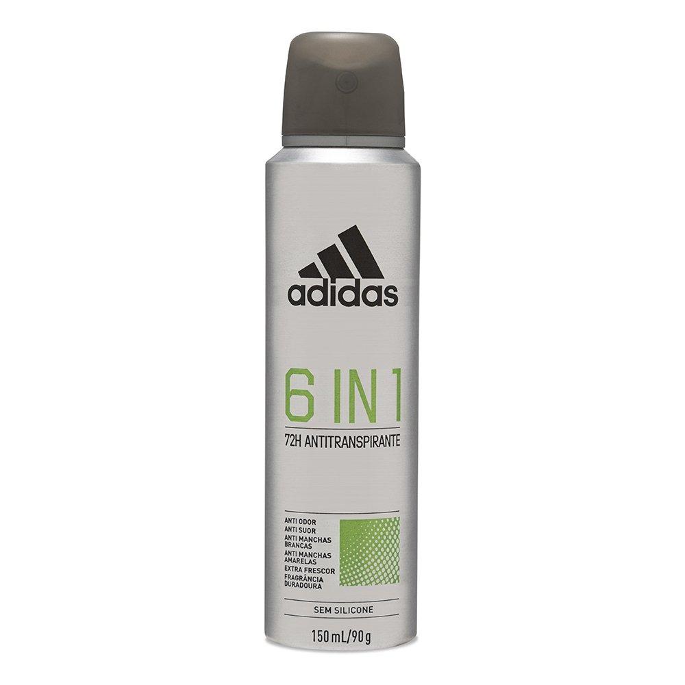 Desodorante Antitranspirante Aerossol Adidas Masculino 6 In 1 150ml - 9