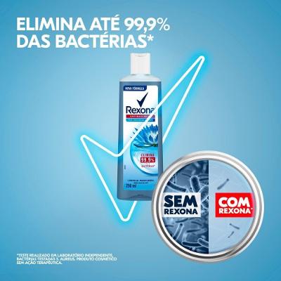 Sabonete Líquido Rexona Antibacterial Limpeza Profunda Frasco 250ml