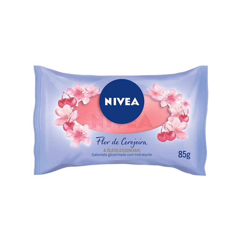 Sabonete Em Barra Nivea Flor De Cerejeira & Óleos Essenciais 85g - 2