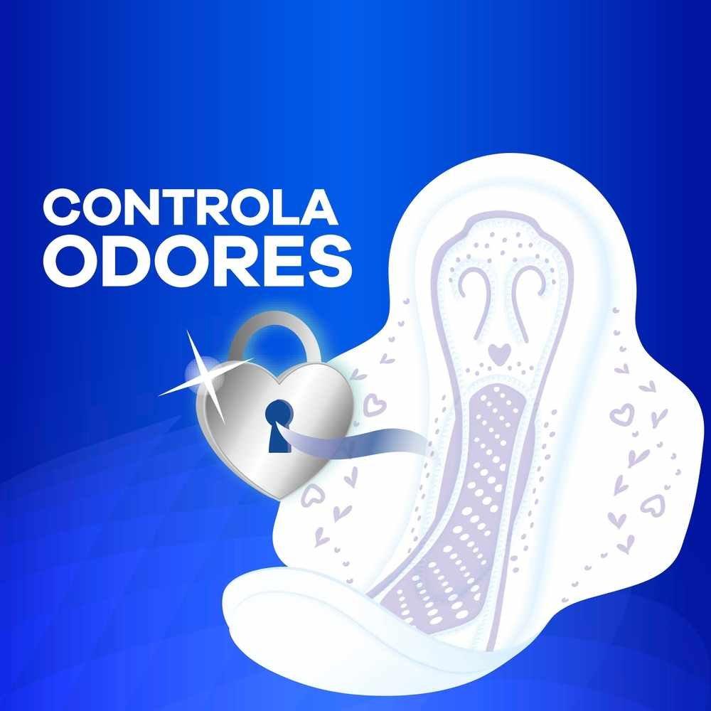 Absorvente Always Noturno Tamanho G Seca Com Abas Pacote 48 Unidades - 3