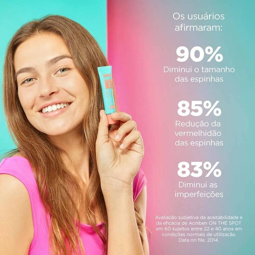 Gel Secativo Para Espinhas Isdin Acniben On The Spot 13,8g - 4