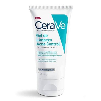 Gel De Limpeza Cerave Acne Control Pele Oleosa A Acneica 140g