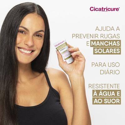 Protetor Solar Cicatricure Antissinais Efeito Matte Fps 50 40g