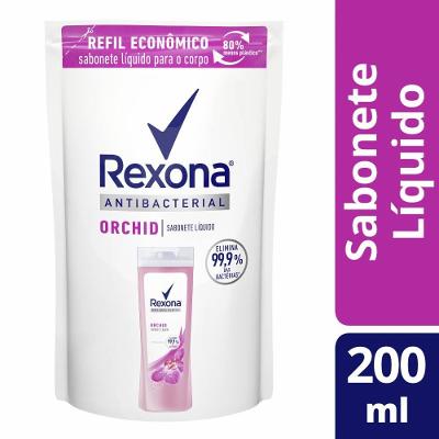 Sabonete Líquido Refil Rexona Água De Rosas 200ml
