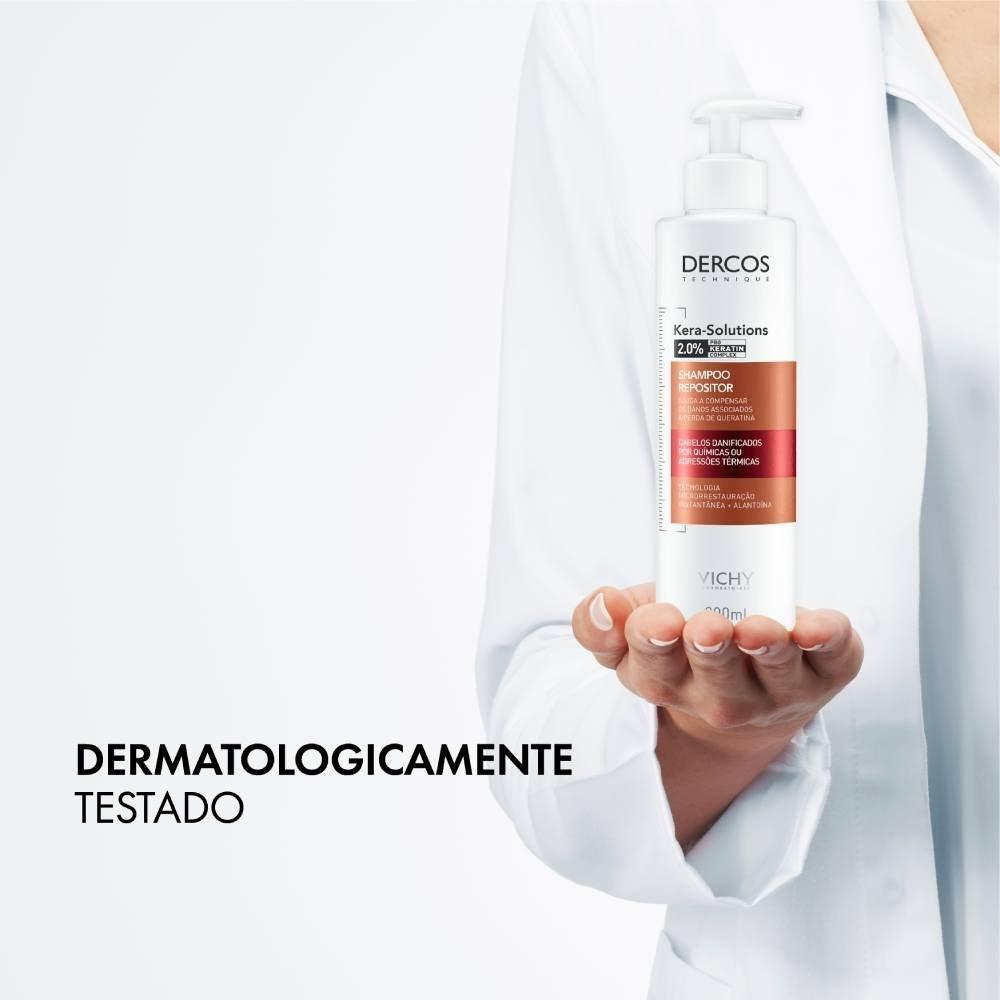 Shampoo Vichy Dercos Kera Solutions 300ml - 4