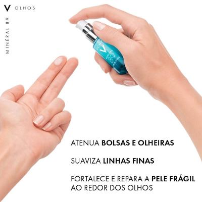 Sérum Para Área Dos Olhos Vichy Mineral 89 15ml