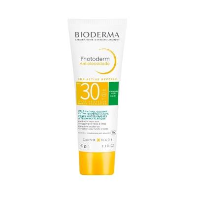 Protetor Solar Facial Antioleosidade Bioderma Photoderm Fps 30 40g