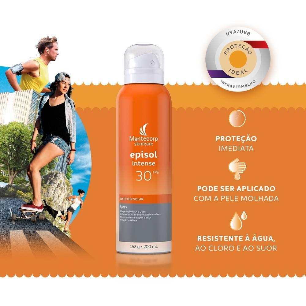 Protetor Solar Aerosol Episol Intense Spray Fps30 200ml - 3