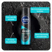 Desodorante Aerossol Antitranspirante Nivea Men Deep Beat 150ml/90g - 4