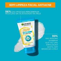 Gel De Limpeza Antiacne Garnier 3 Em 1 Uniform & Matte 120g - 3
