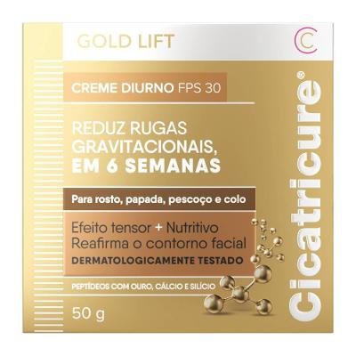 Creme Cicatricure Gold Lift Reduz Rugas Gravitacionais Diurno Fps30 50g