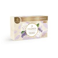 Kit Sabonete Em Barra Francis Clássico Branco 6 Unidades 90g Cada - 1