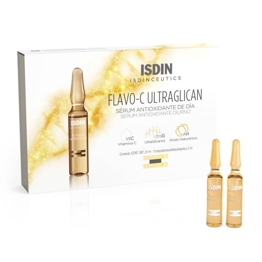 Sérum Diurno Isdinceutics Vitamina C Flavo-c Ultraglican 10 Ampolas - 1