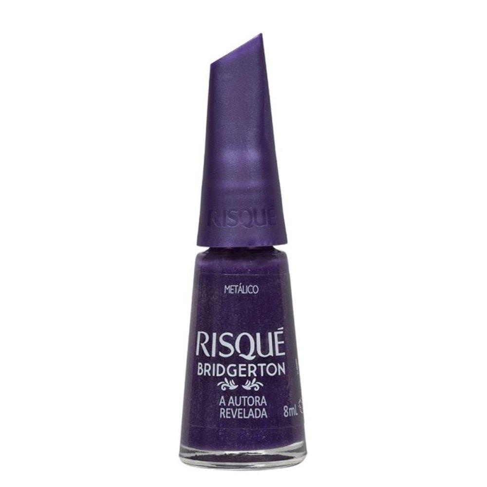 Esmalte Risqué Metálico Bridgerton A Autora Revelada 8ml - 5