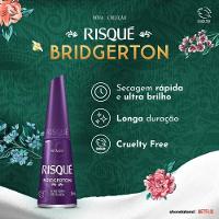 Esmalte Risqué Metálico Bridgerton A Autora Revelada 8ml - 3