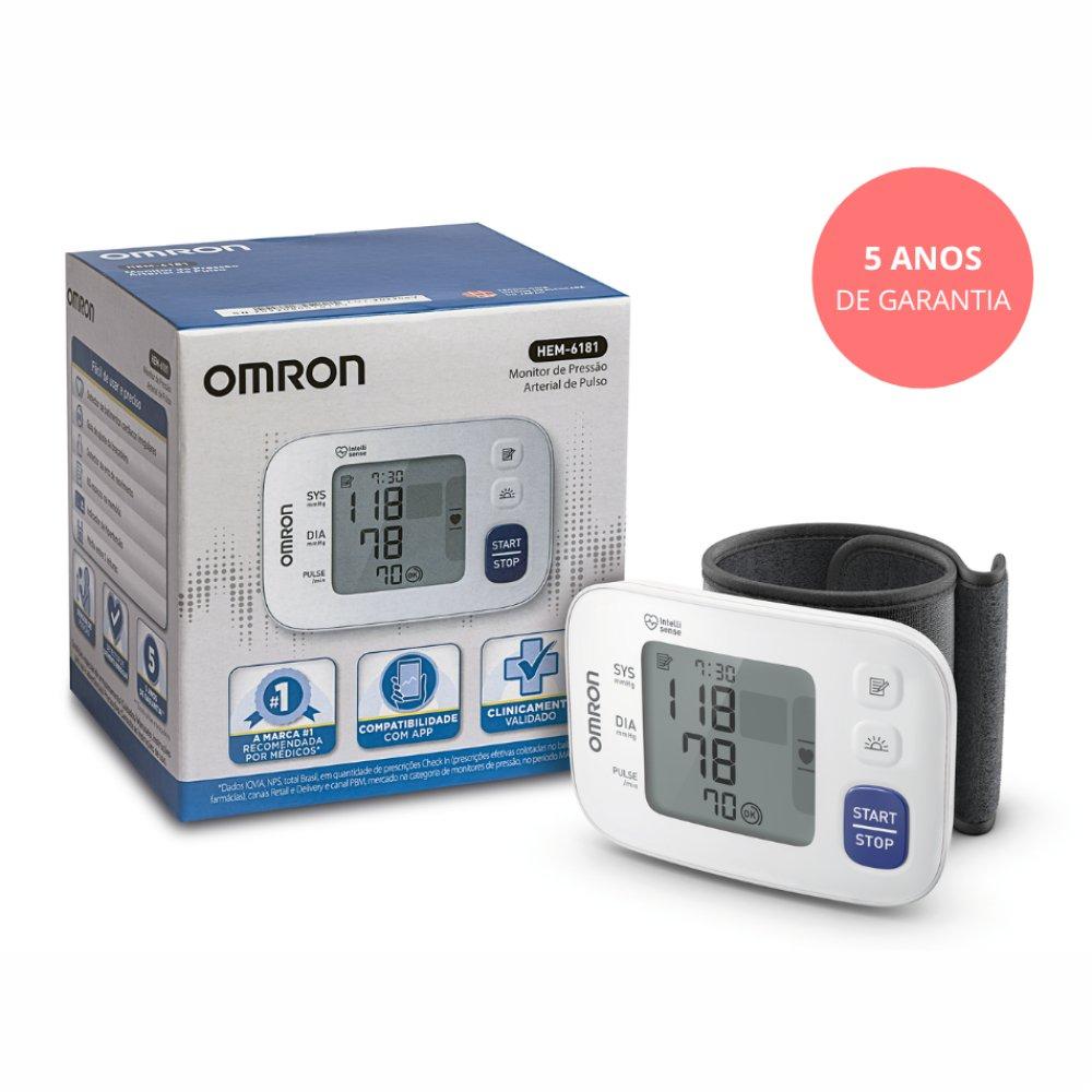 Monitor De Pressão Arterial De Pulso Hem-6181 - 1