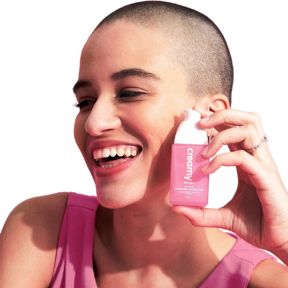 Sérum Facial Antiacne Creamy Niacinamide B Complex 20% 30ml - 4